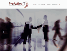 Tablet Screenshot of proactiveit.com